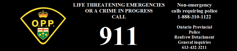 OPP phone numbers based on nature of call