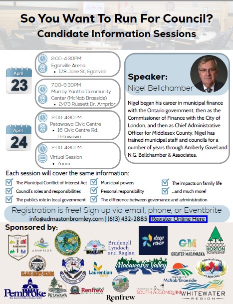 picture of the Flyer for So you want to run for Council